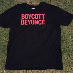 BOYCOTT BEYONCE 2016 WORLD TOUR MERCH